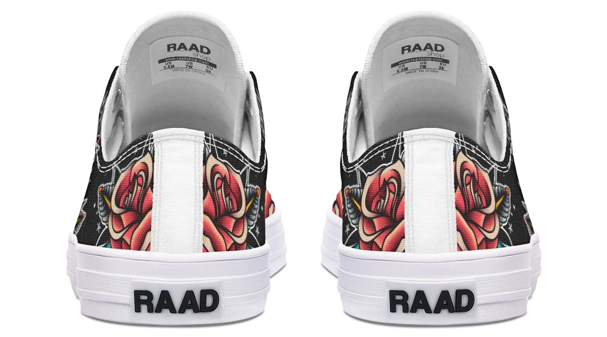 Fashion Print Couple Low-Top Canvas Shoes