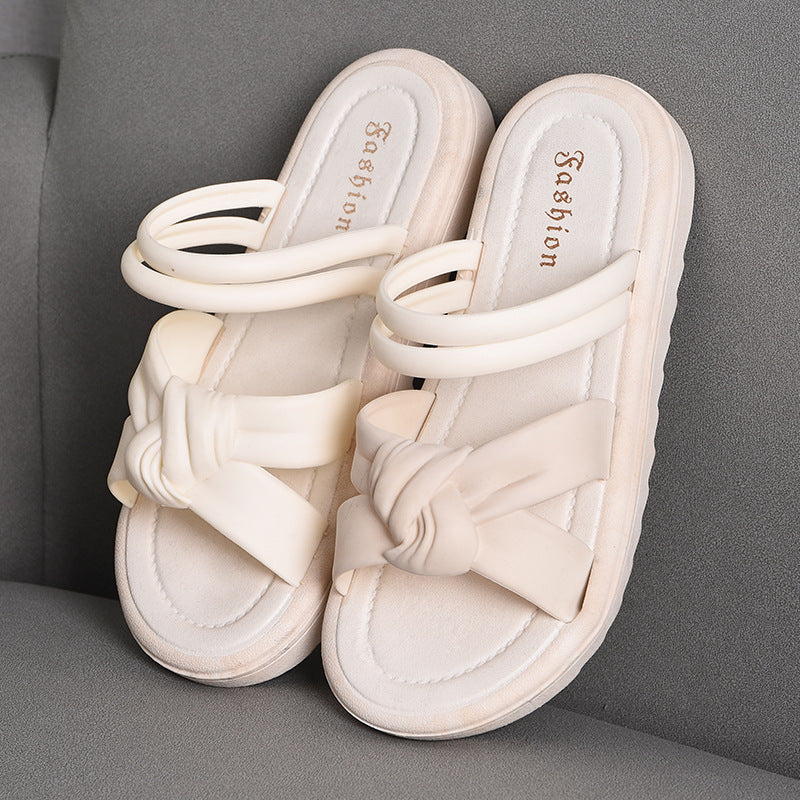 New Soft Back Thick Back Two-way Wear Sandals Women's Shoes For Outdoors