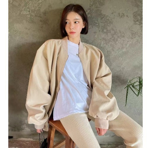 Casual All-match Baseball Work Jacket Windbreaker