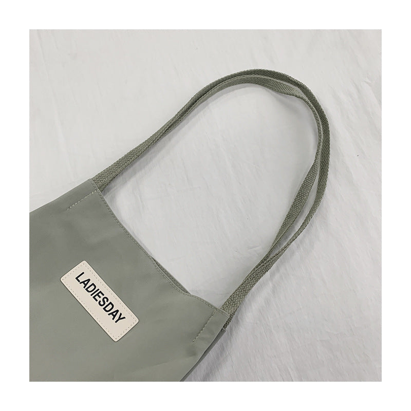 Women's One Shoulder Nylon Waterproof Canvas Bag