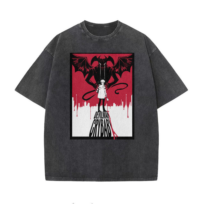 Spring And Autumn Old Men's Short-sleeved T-shirt
