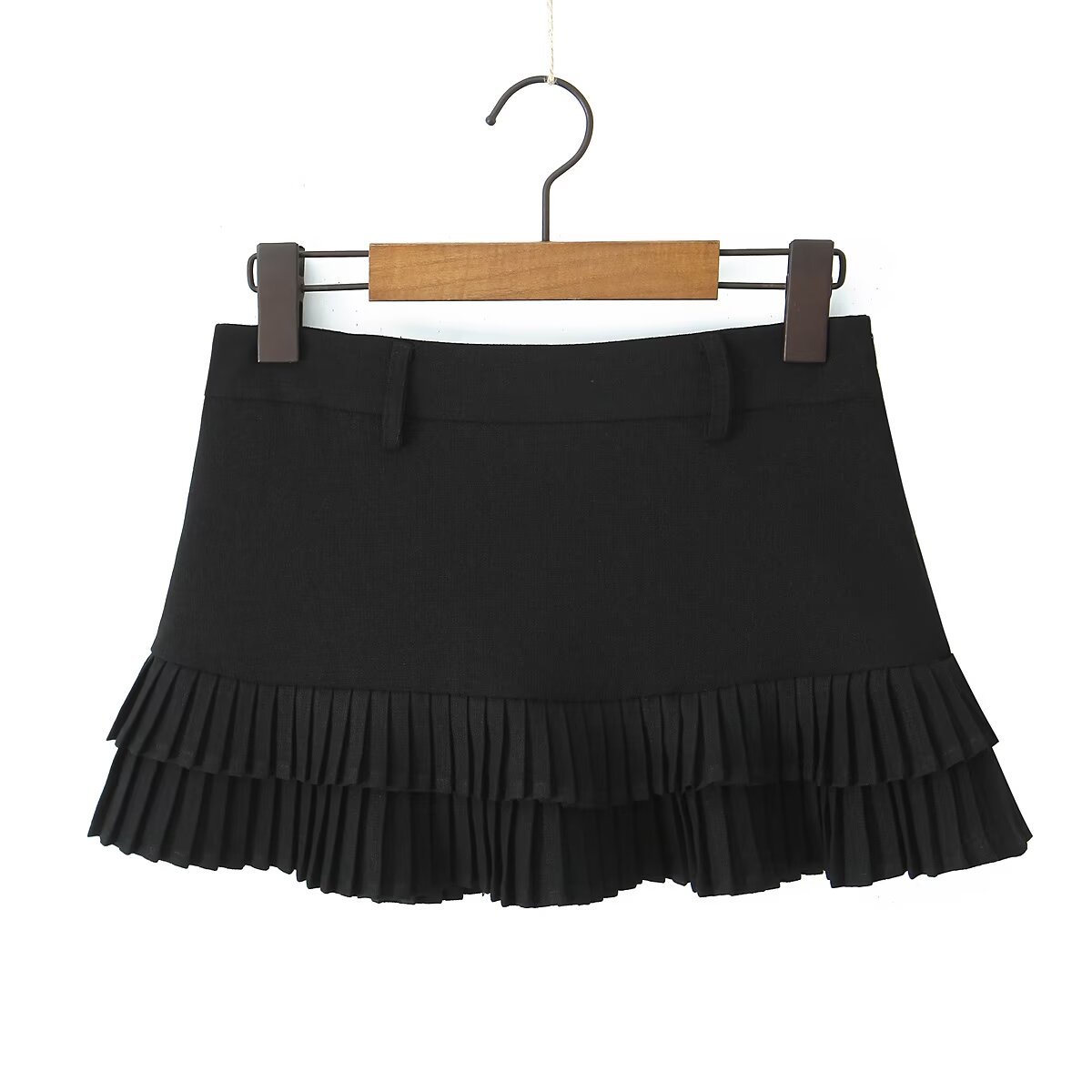 Women's Pleated Mini Skirt Stitching