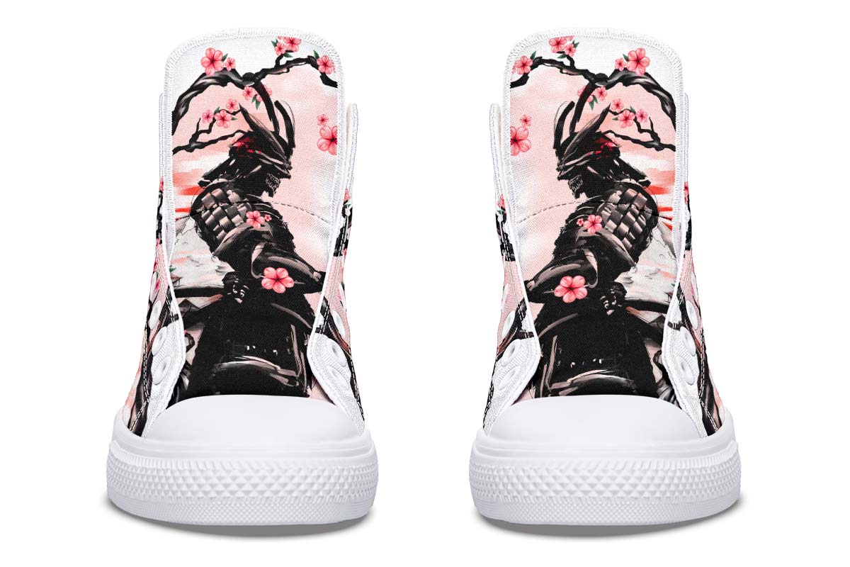 Printed Couple High-top Canvas Shoes