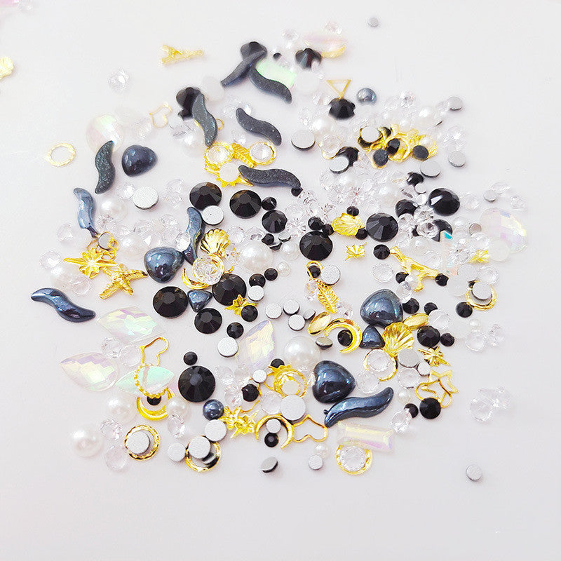 Nail Art Ceramic Hemming Jewelry Mix