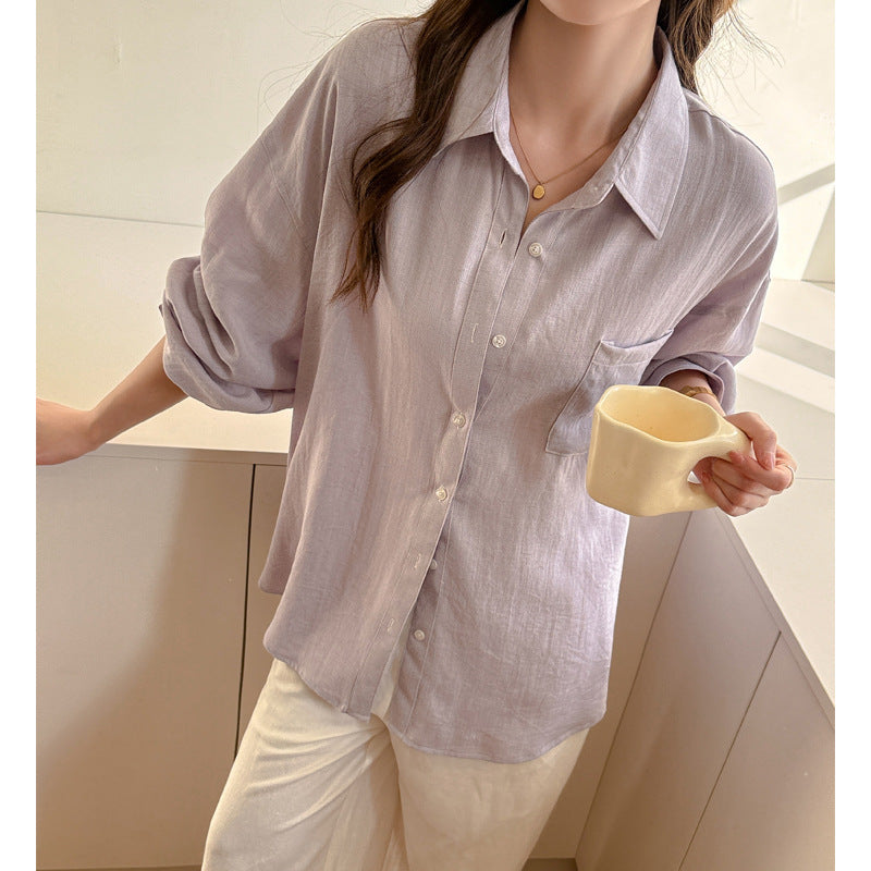 High-end Long-sleeve Shirt Jacket