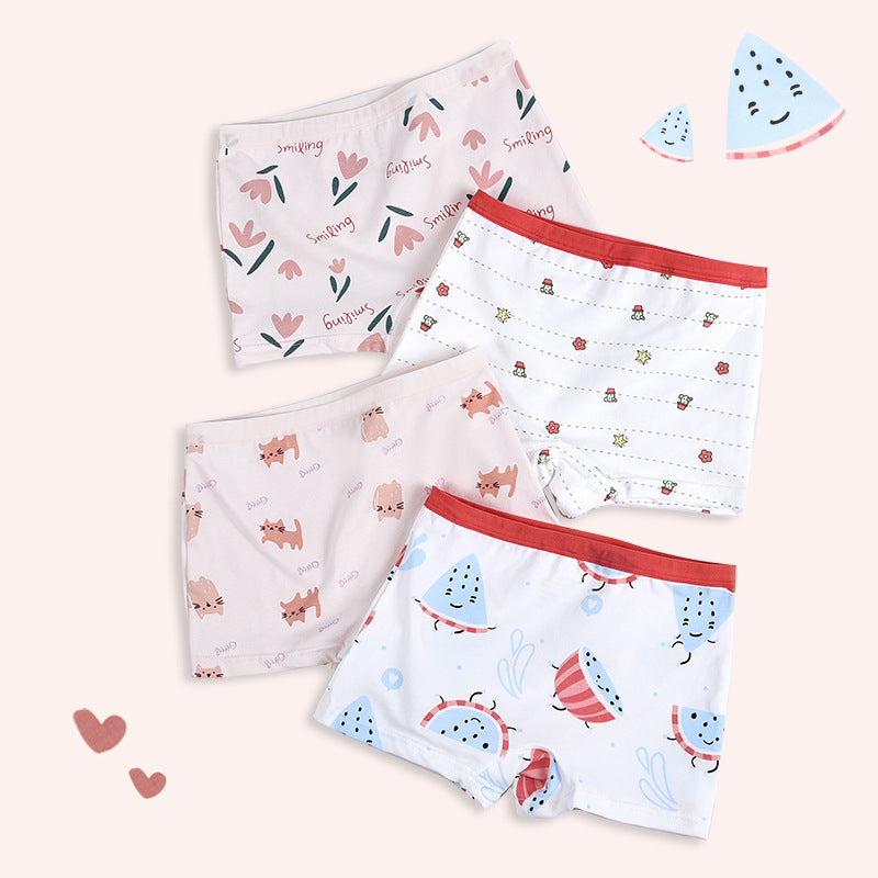 Fashion And Individuality Children's Underwear Pure Cotton Briefs