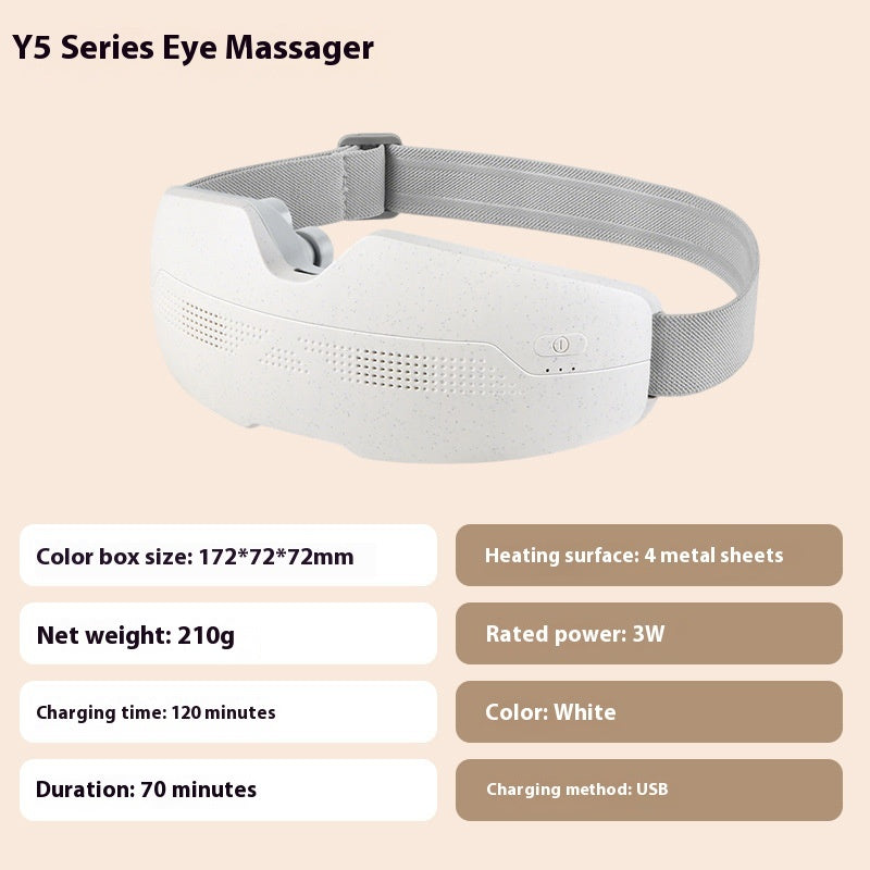 Øjenplejemaskine Smart Massage Husholdnings Varm Kompres Damp Øjenmaske