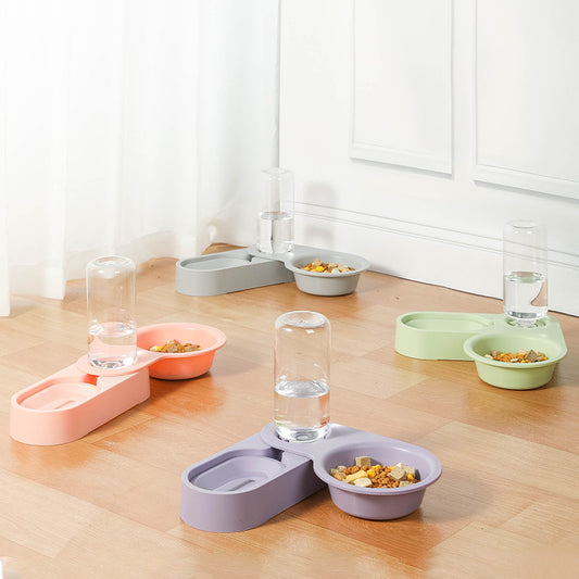 Bowl Feeder Drinking Fountain Cat Bowl Pet Supplies