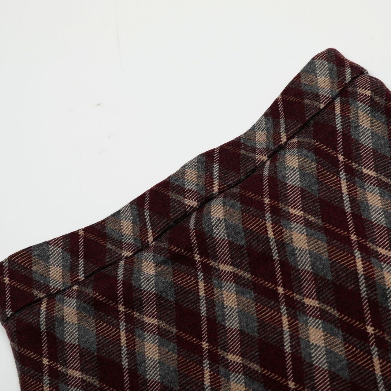 Women's New American Retro College Style Plaid Skirt