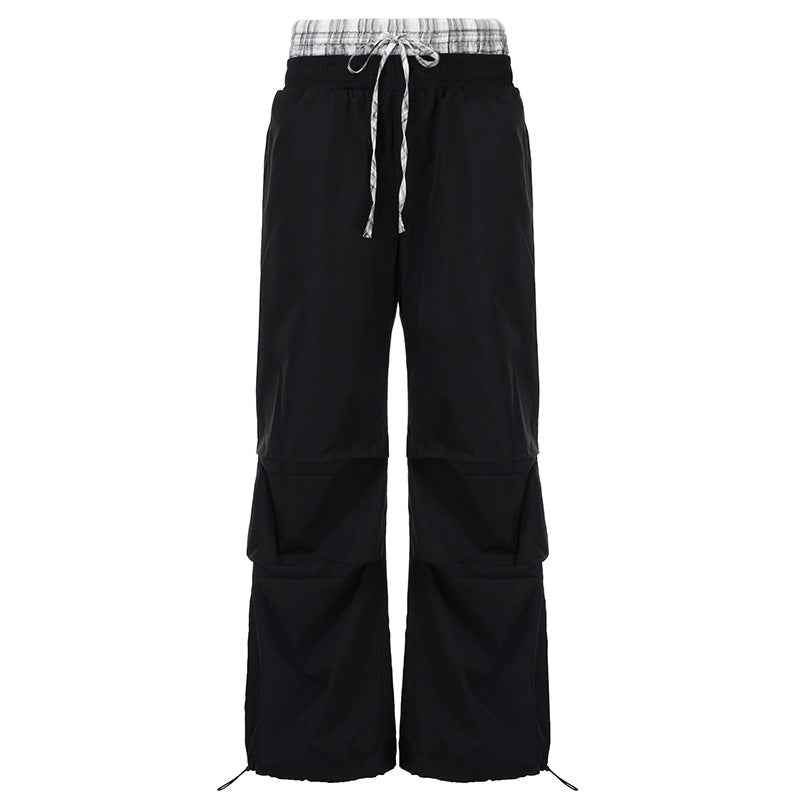 American Fashion Women's Pleated Casual Trousers