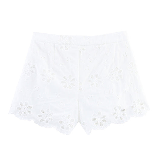 Summer Fashion Low Waist Embroidered Women's Shorts