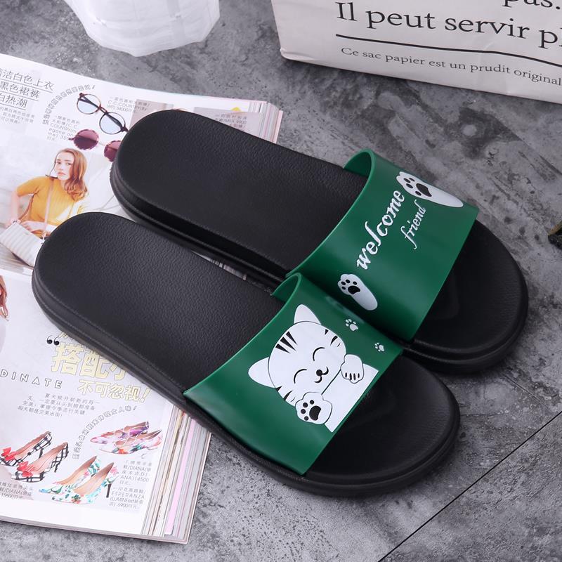 Super Cute And Cute Thick-soled Home Bathroom Non-slip Deodorant Slippers