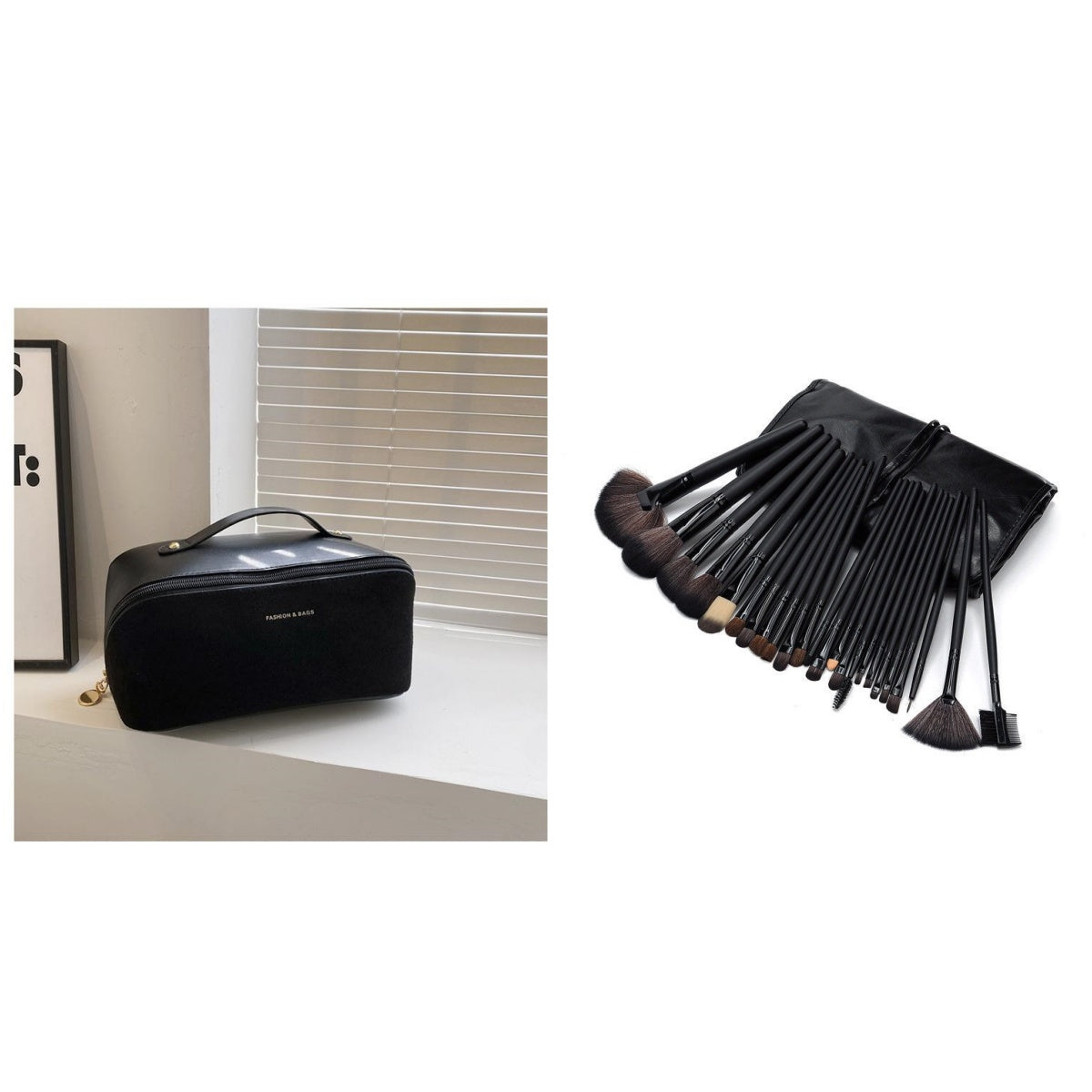 Minority Design Portable Large Capacity Suede Hand Bag