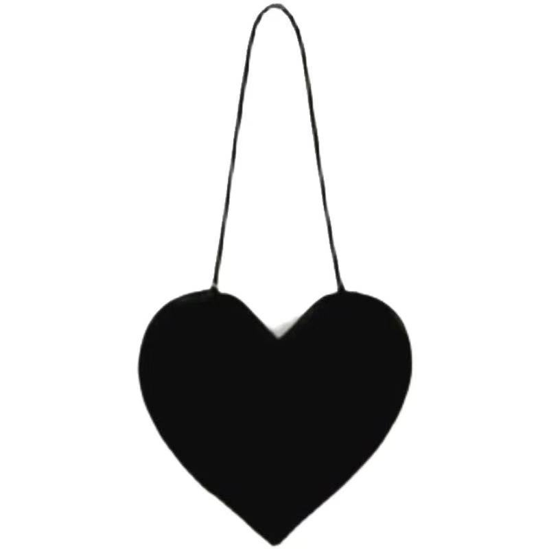 New Love Peach Heart Cute Messenger Handbag