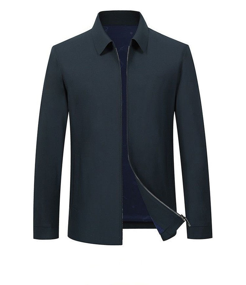 Men's Middle And Old Age Jacket Loose Coat
