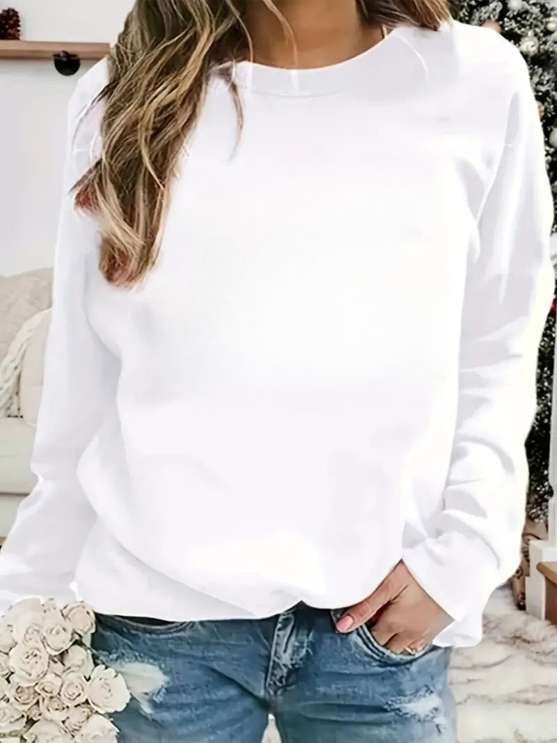 Europæiske og amerikanske plus size dametøj sweater