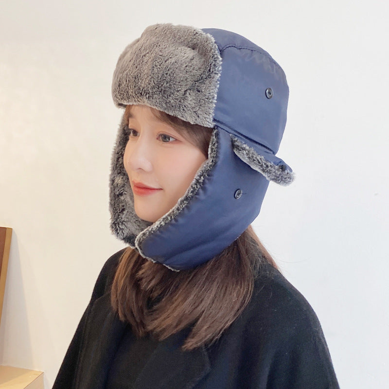 Women's Fashion Personality Plush Thickened Hat