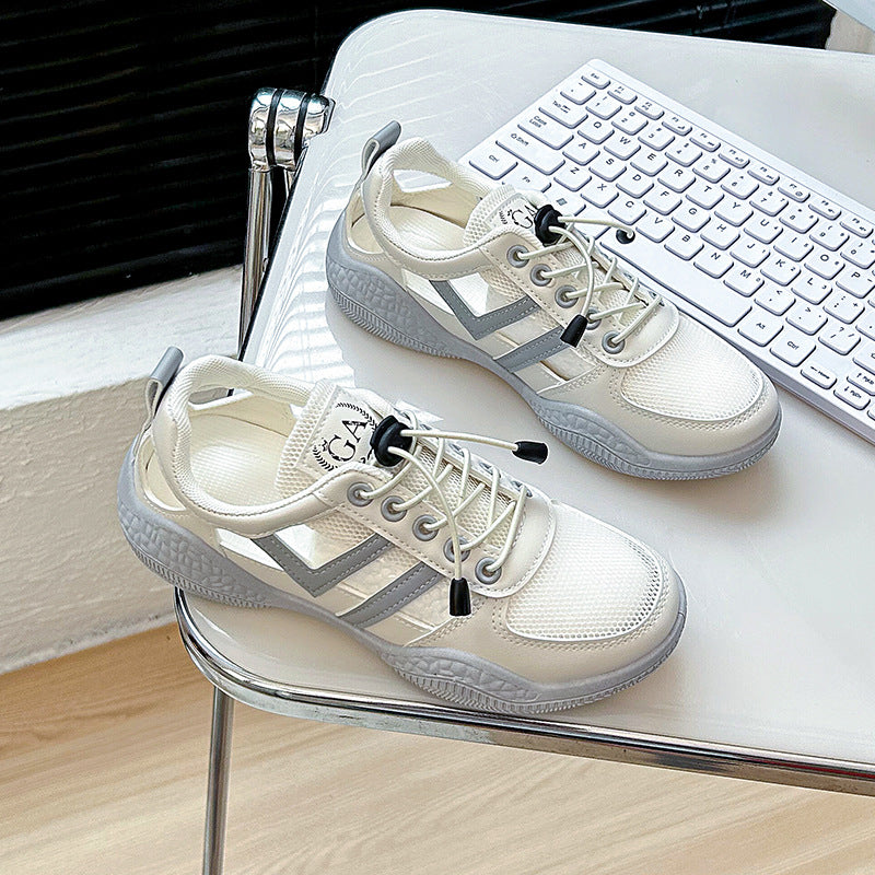 Ins Breathable White Shoes Women's Mesh