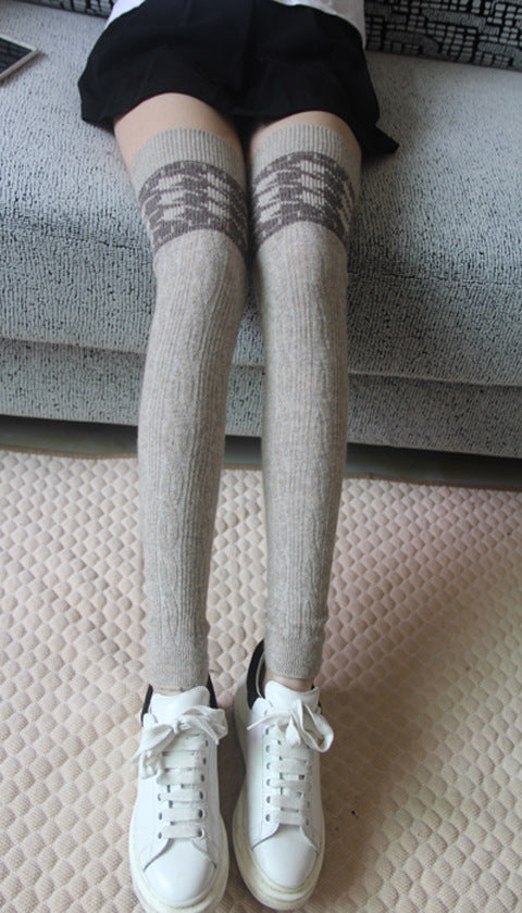 Autumn And Winter Warm Pile Foot Socks