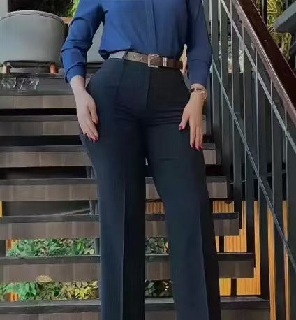 Cute Style Fresh Sweet Women's Patchwork Trousers