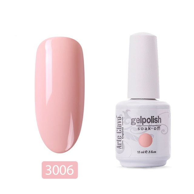 15ML Nail Gel Summer Series Colorful Soak Off UV
