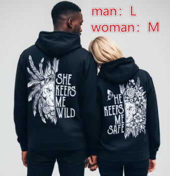 European And American Ladies Sweatshirt Sports Casual Hooded