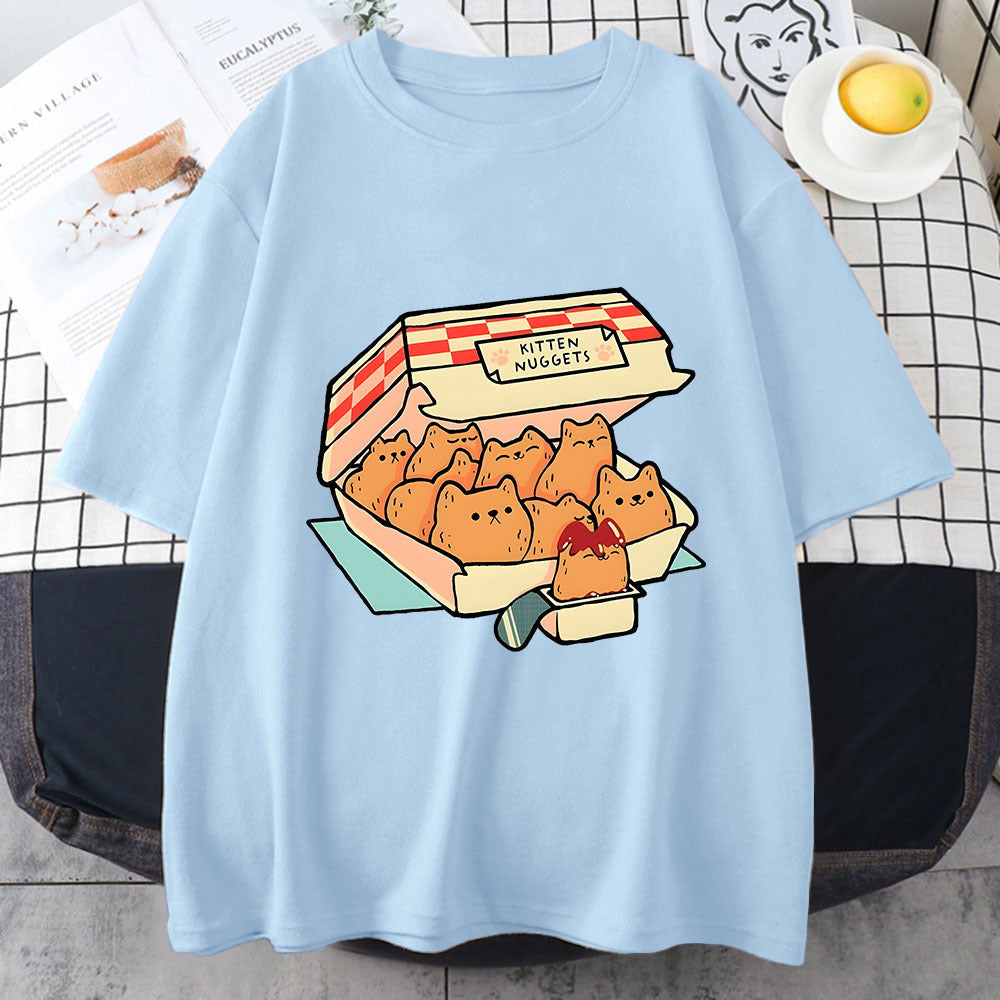 Cute Cat Biscuits Dipping Sauce Print