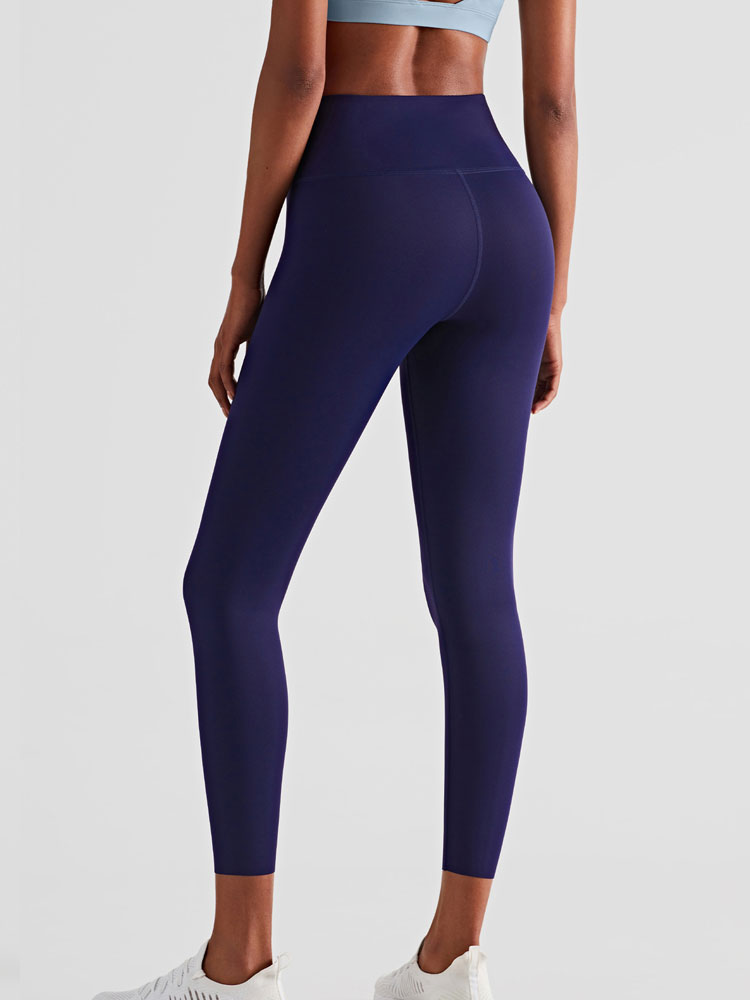 Double-layer Belly Tightening High-waisted Peach Hip Fitness Pants