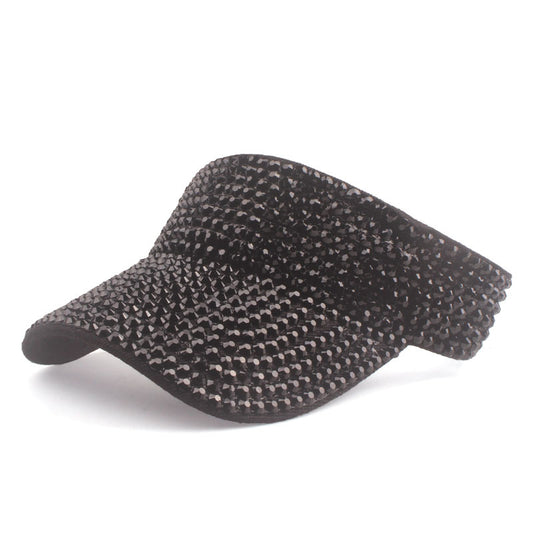 Spot Drill Sun Hat Sun Protection No Top Girl's Cap