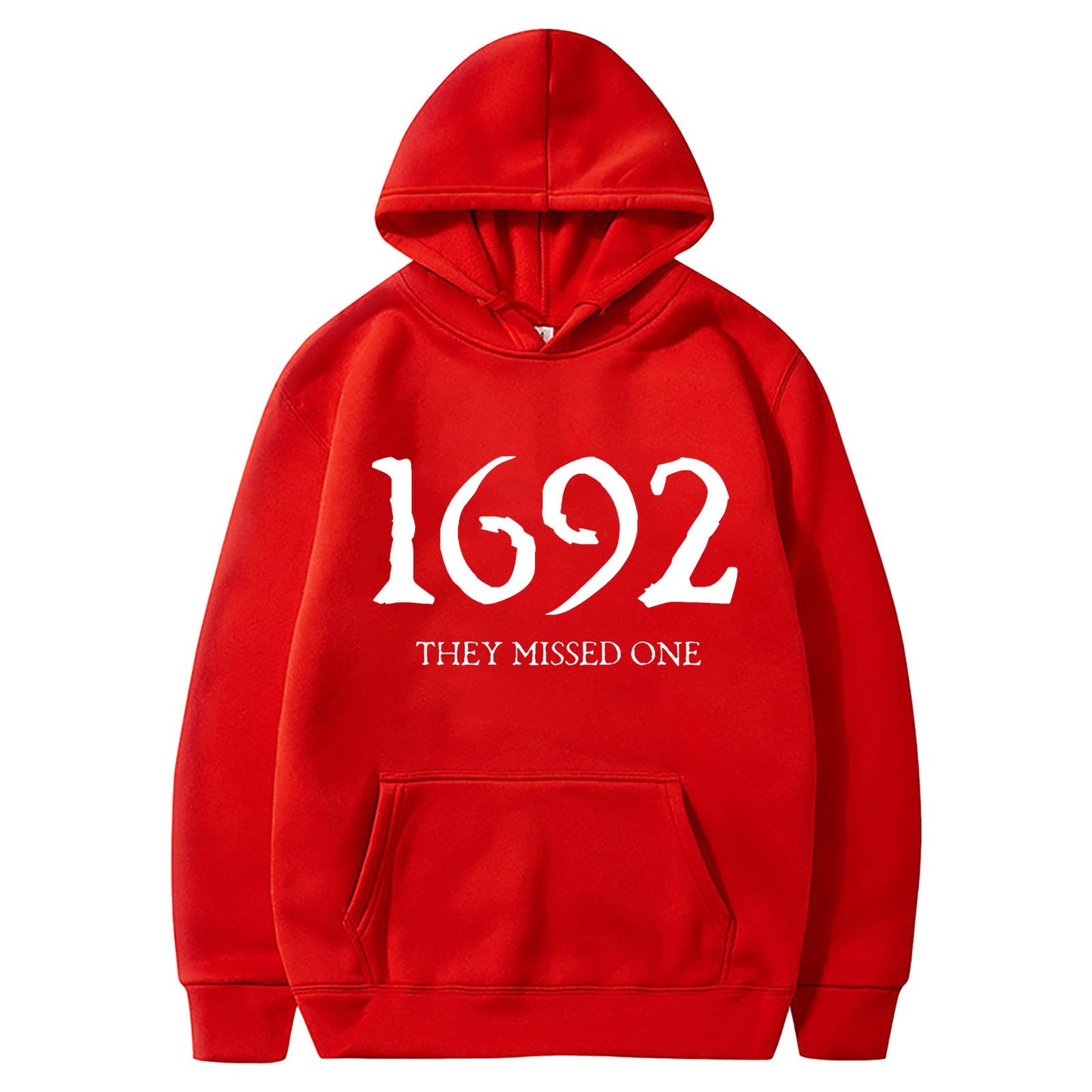 Women's Missing A Hooded Printed Sweater