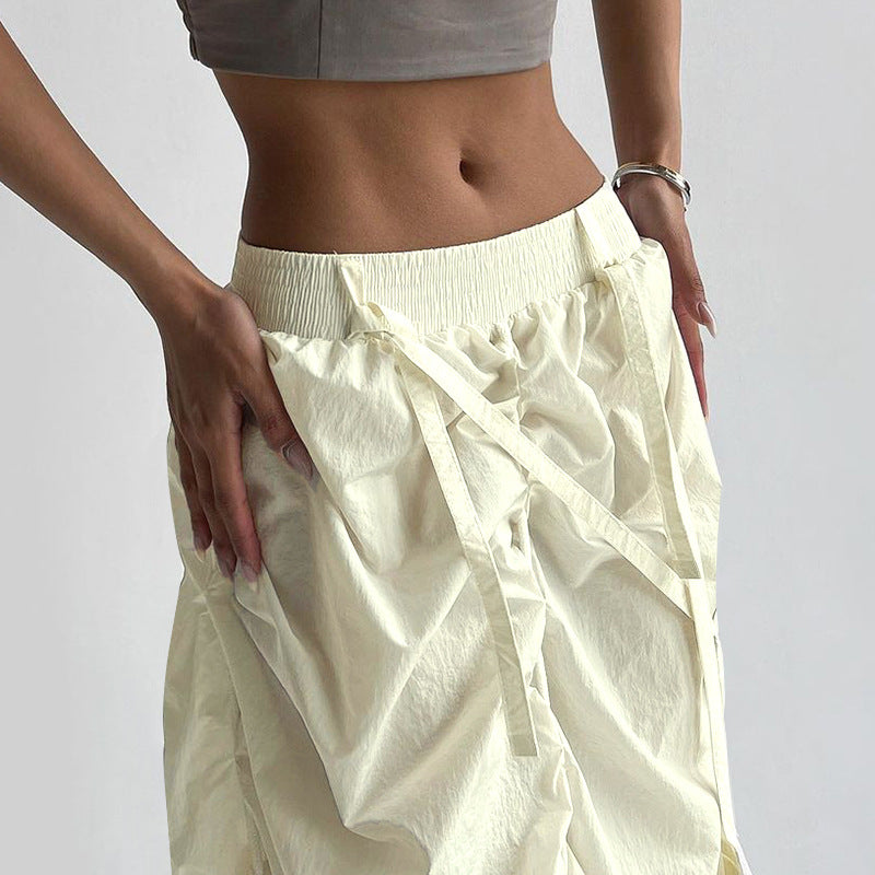 Elegant Slim-fit Pleated Workwear For Skirt Women