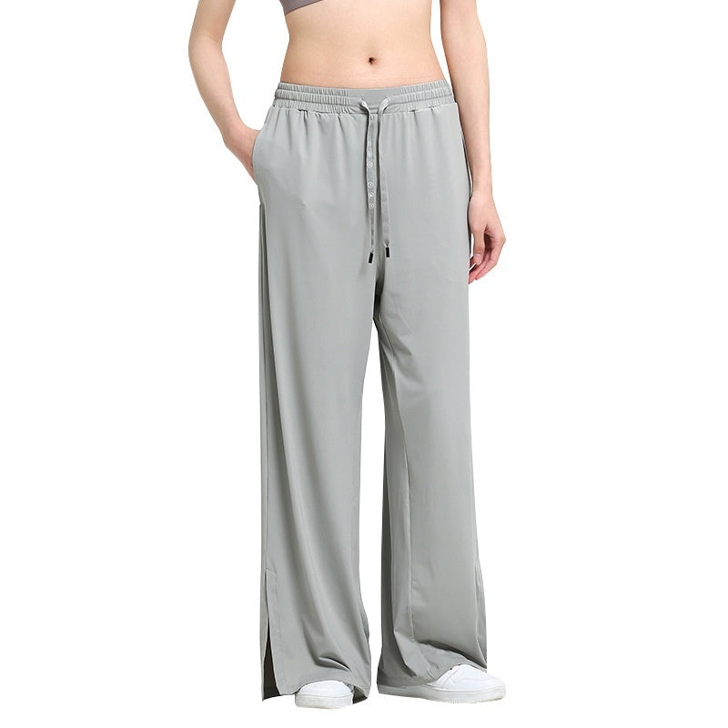 Women's Wide-leg Pants Sun Protective Pants Cropped Pants