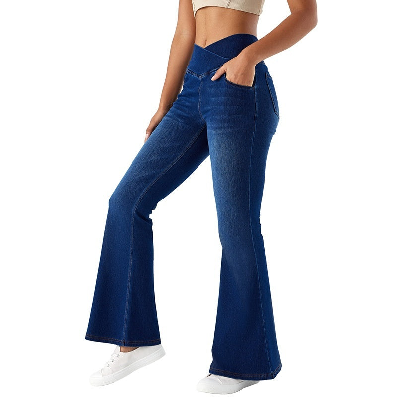New High-elasticity Figure-flattering Fitness Casual Pants
