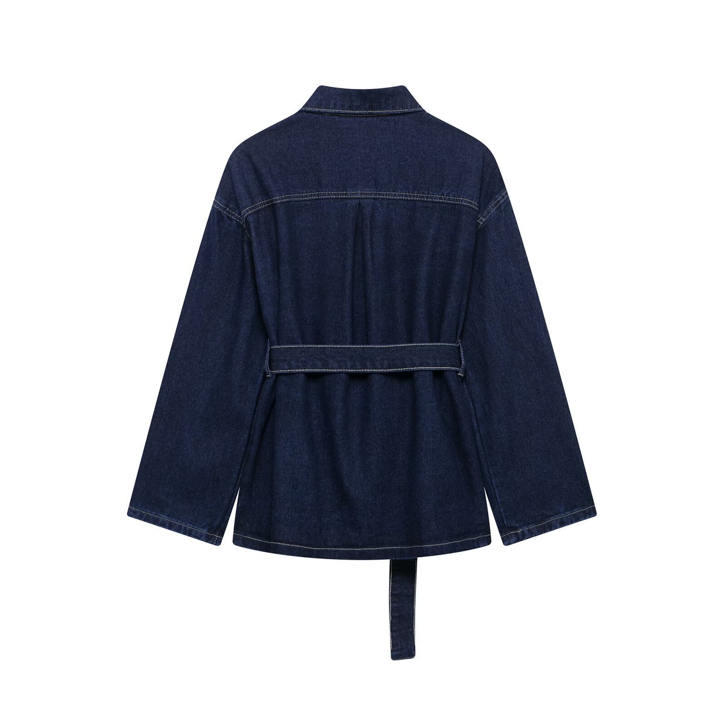 Women's Retro Denim Pants Set