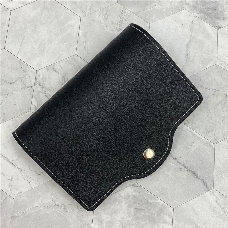 Japanese Style PU Leather Mask Clip, Environmental Protection Leather