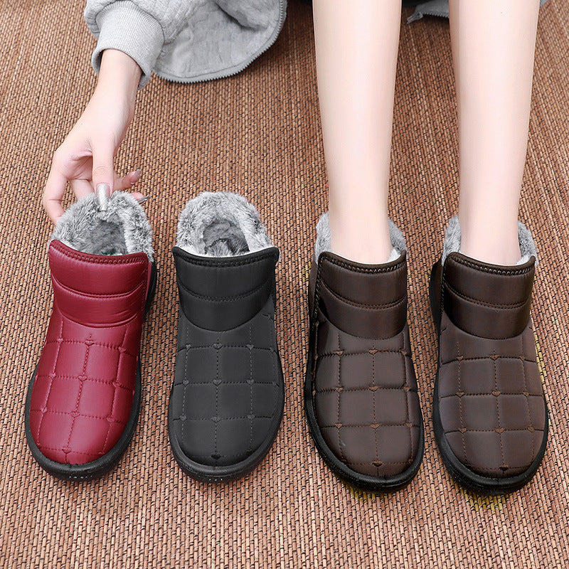 Winter Snow Boots Soft Bottom Lightweight Non-slip Fashion Casual