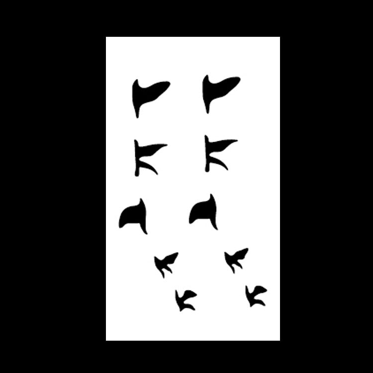 One-time Cute Waterproof Tattoo Stickers