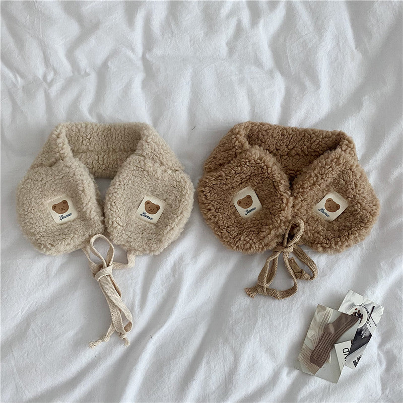 Warm Cute Bear Earmuffs New Antifreeze Protection Plush