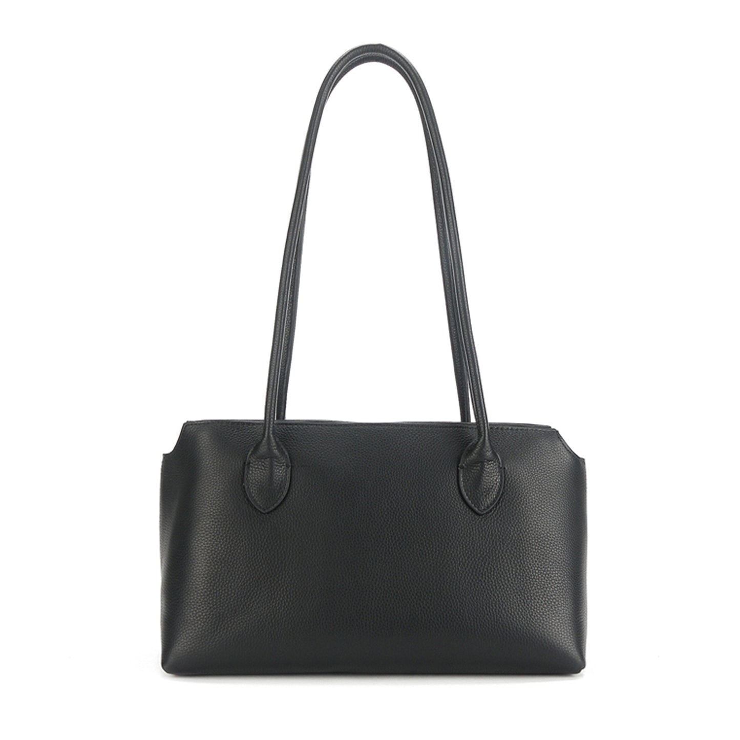 Leather Tote Large Capacity Underarm Bag Cowhide Handbag Women