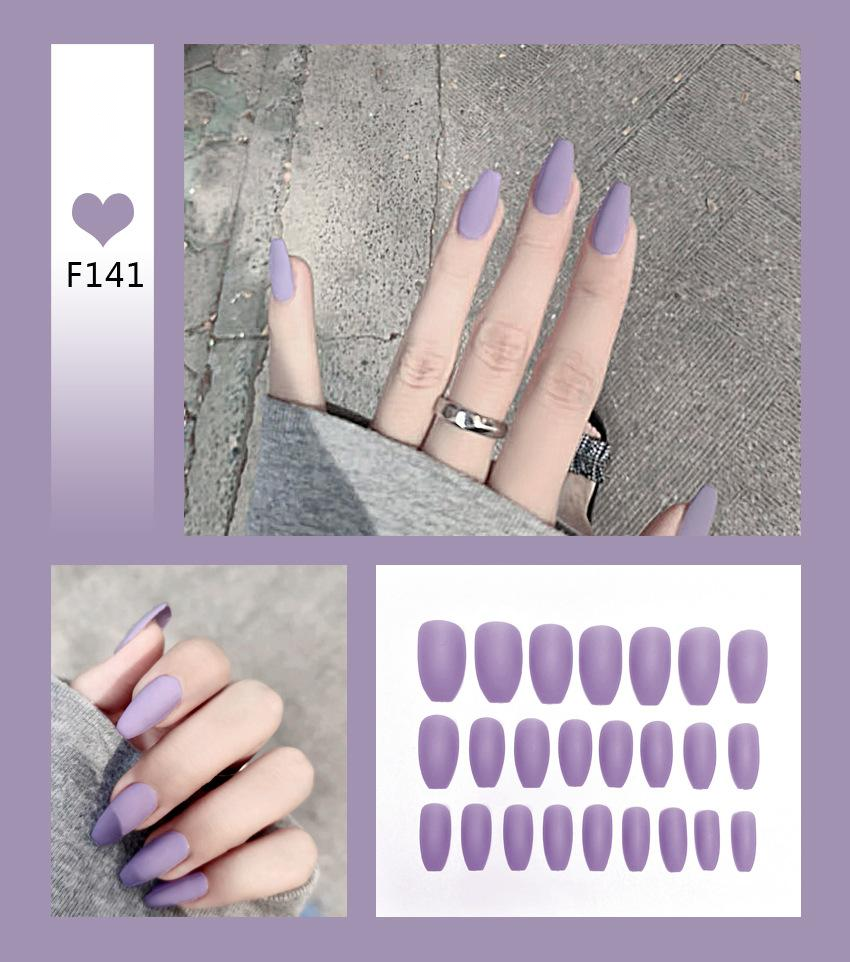 Matte Matte Super Long Ballet Nail