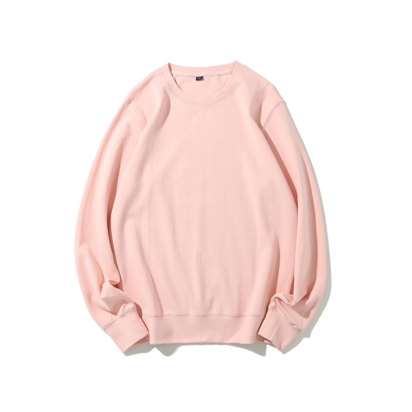 Solid Healthy Round Neck Sweater Long Sleeve