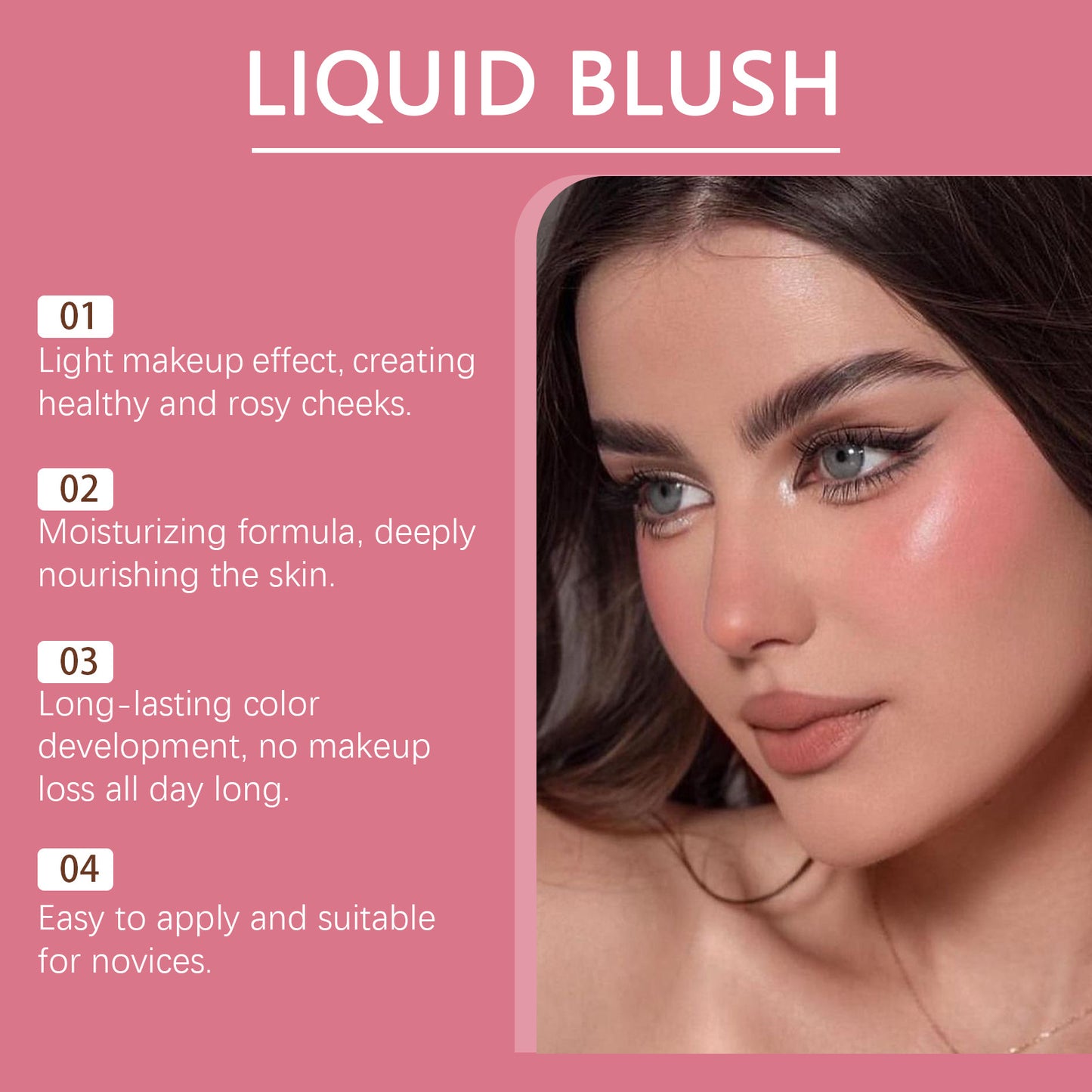 Blush Care Solution Facial Natural Rosy Color Rendering