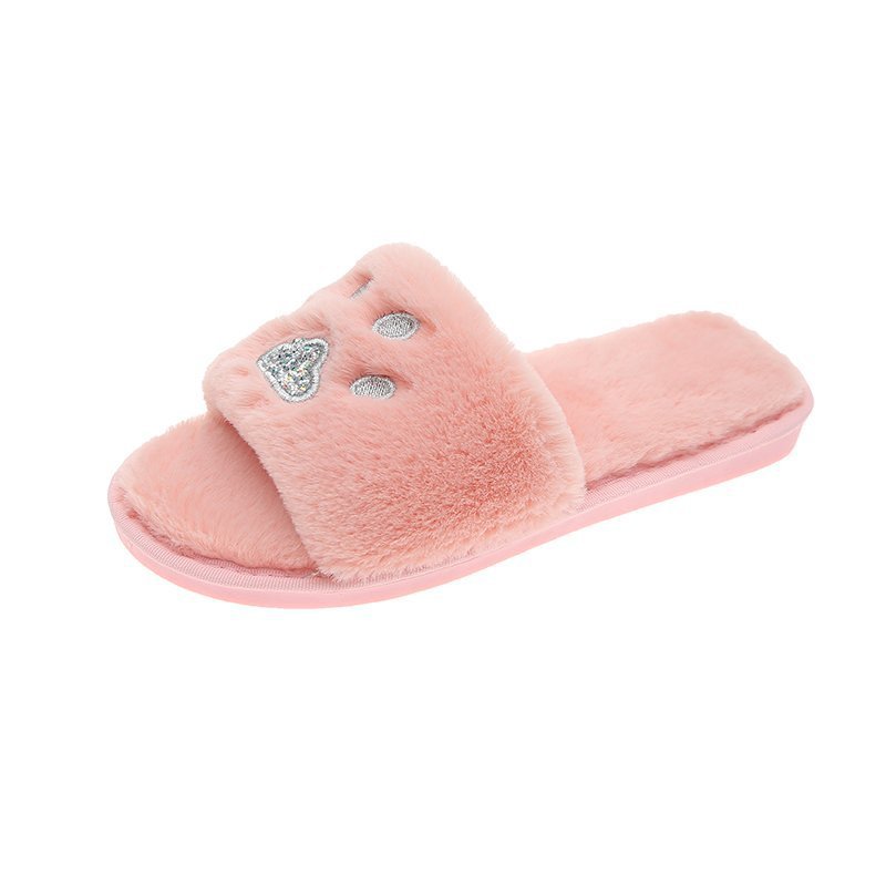 Soft-soled Cotton Slippers Warm Home Shoes