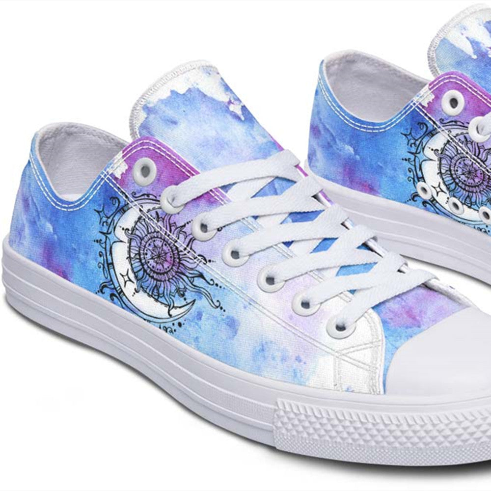 Fashion Print Couple Low-Top Canvas Shoes