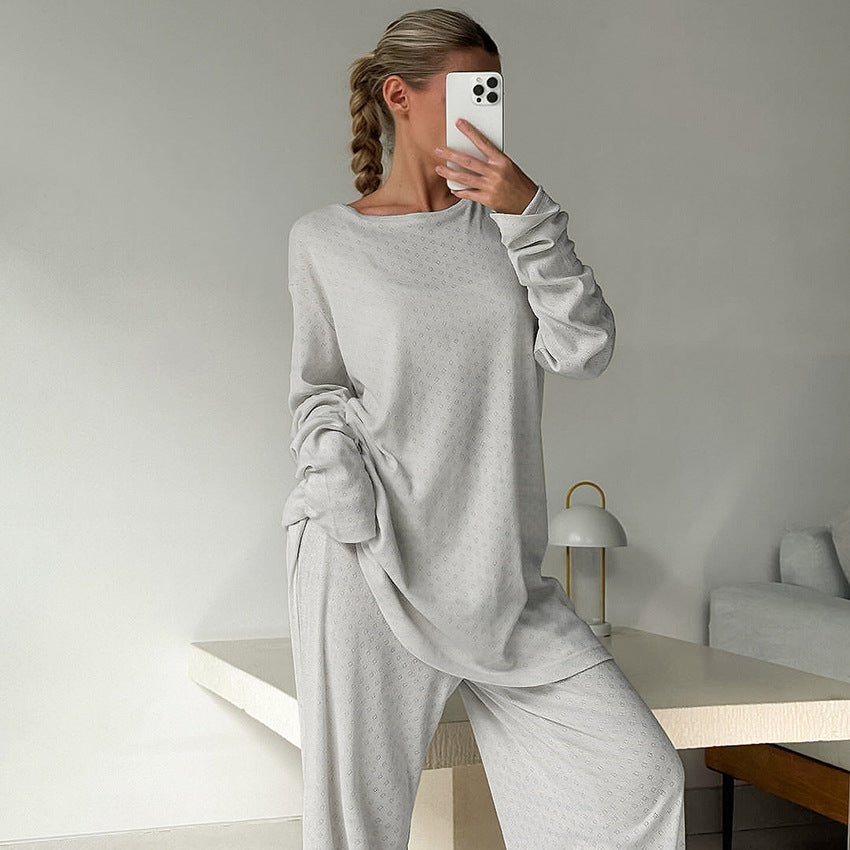 Long Sleeve Pajama Set Women's Loungewear