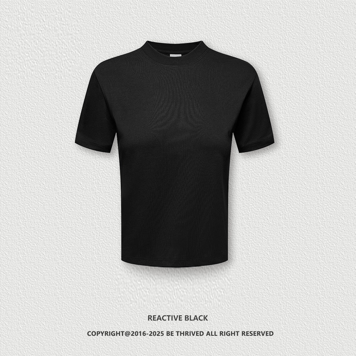 Long-staple Cotton Round Neck Casual Sports Short Sleeve Shoulder