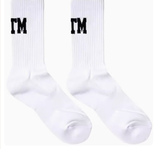 High socks in sports socks