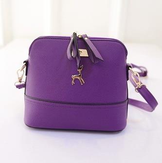 Dametaske med enkelt tandstikker-mønster, fashion crossbody skuldertaske