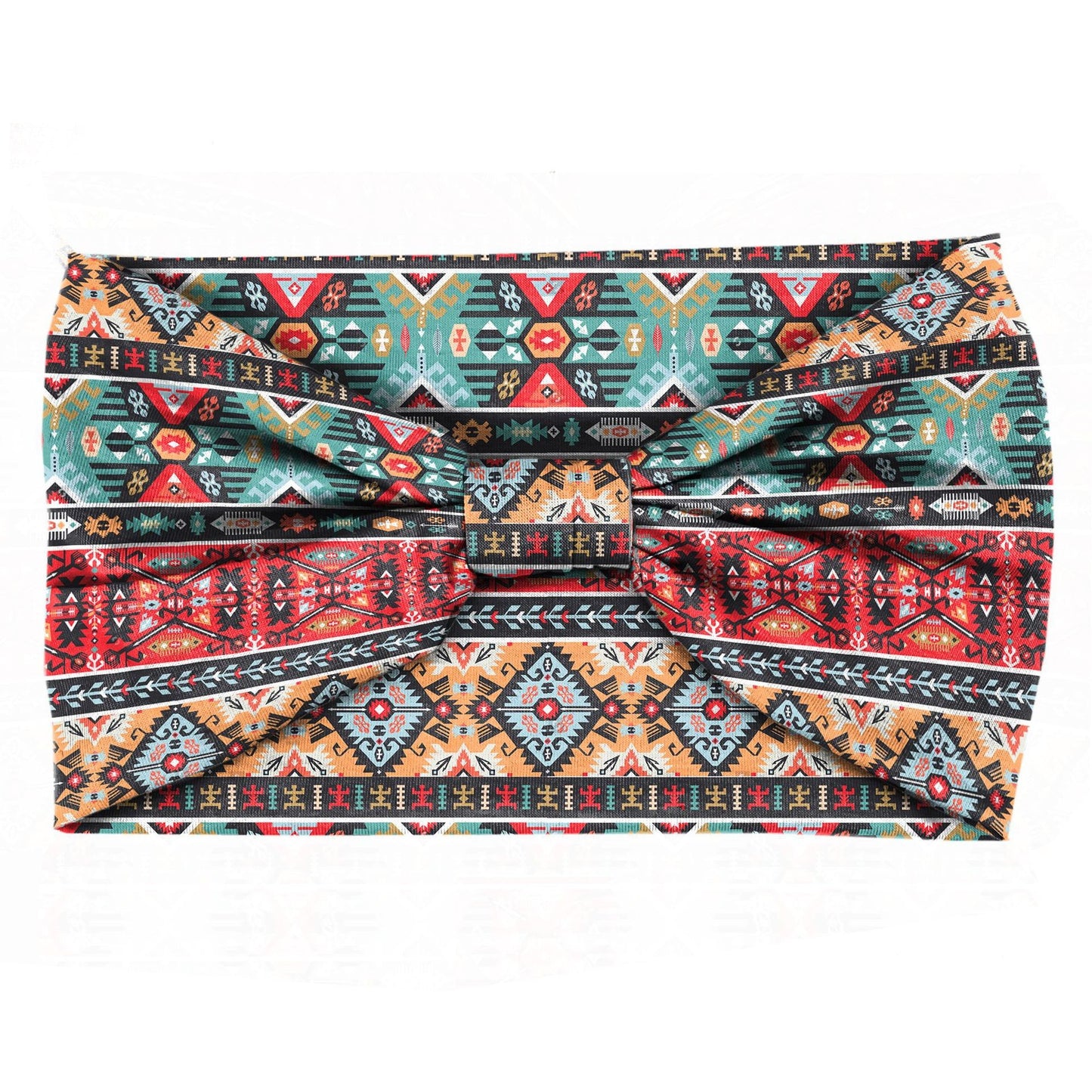Headscarf African Print Hair Band Elastic Women Sports Yoga Hair Band Wide Brim