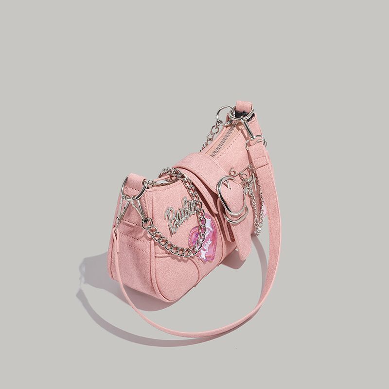 New Special-interest Design Laser Love Underarm Y2g Crossbody Bag